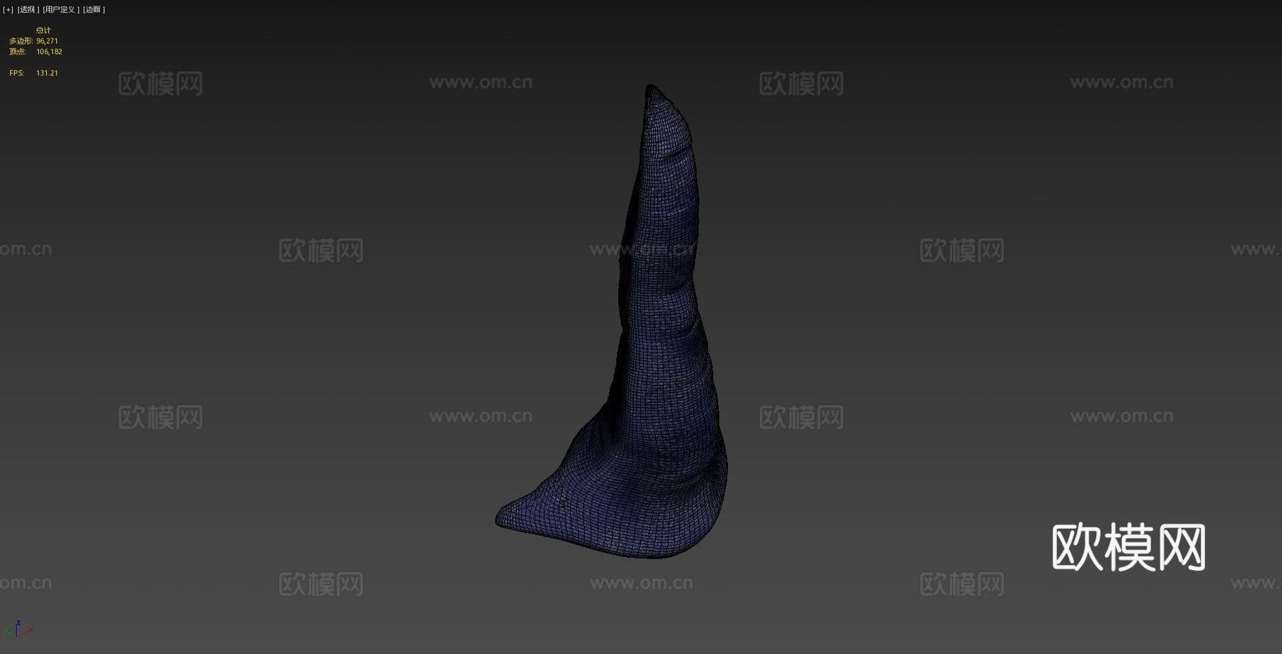 伟大玛哈 - 3D绑定角色 - 4K纹理3d模型