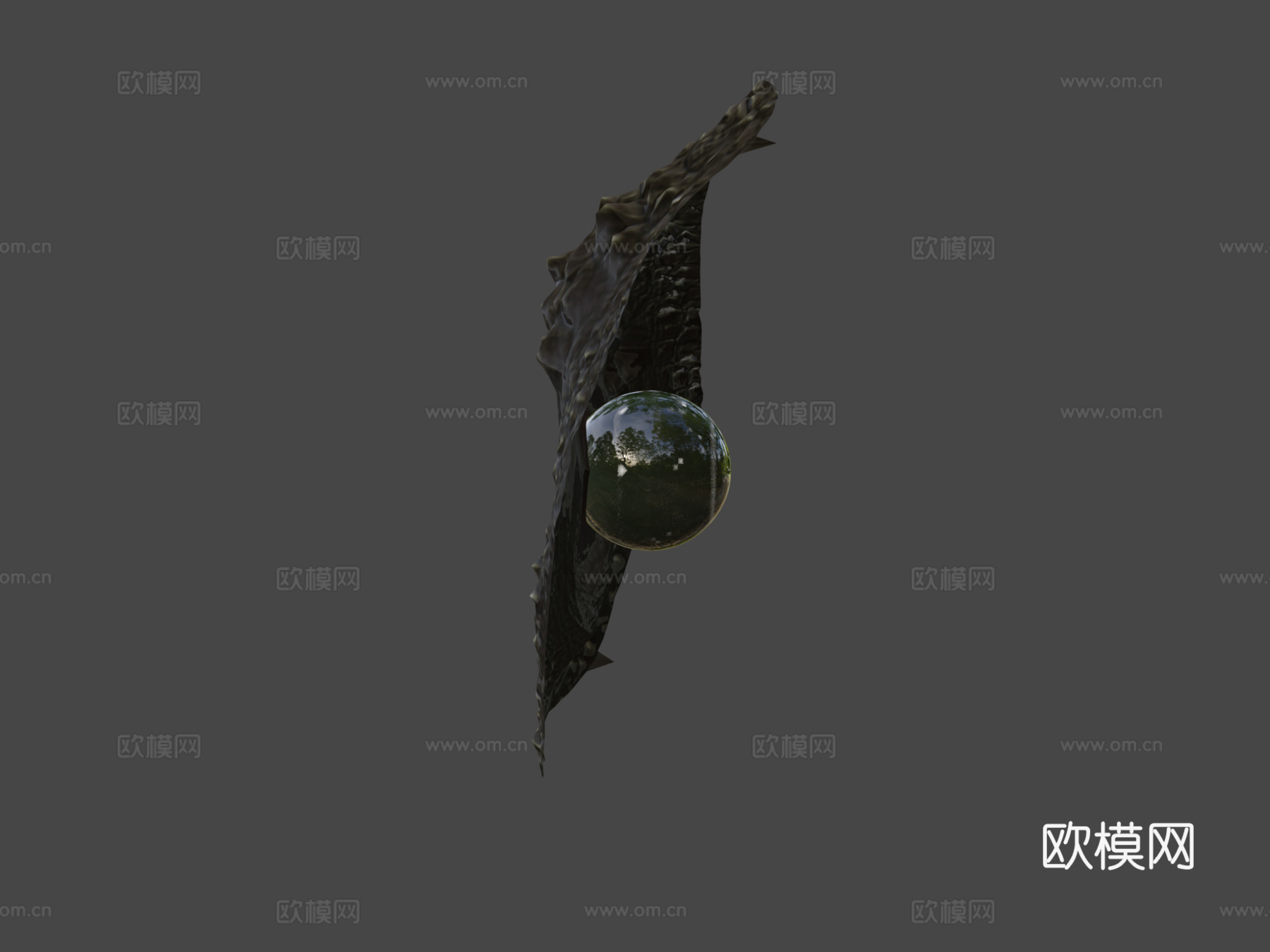 眼睛虹膜动画测试3d模型