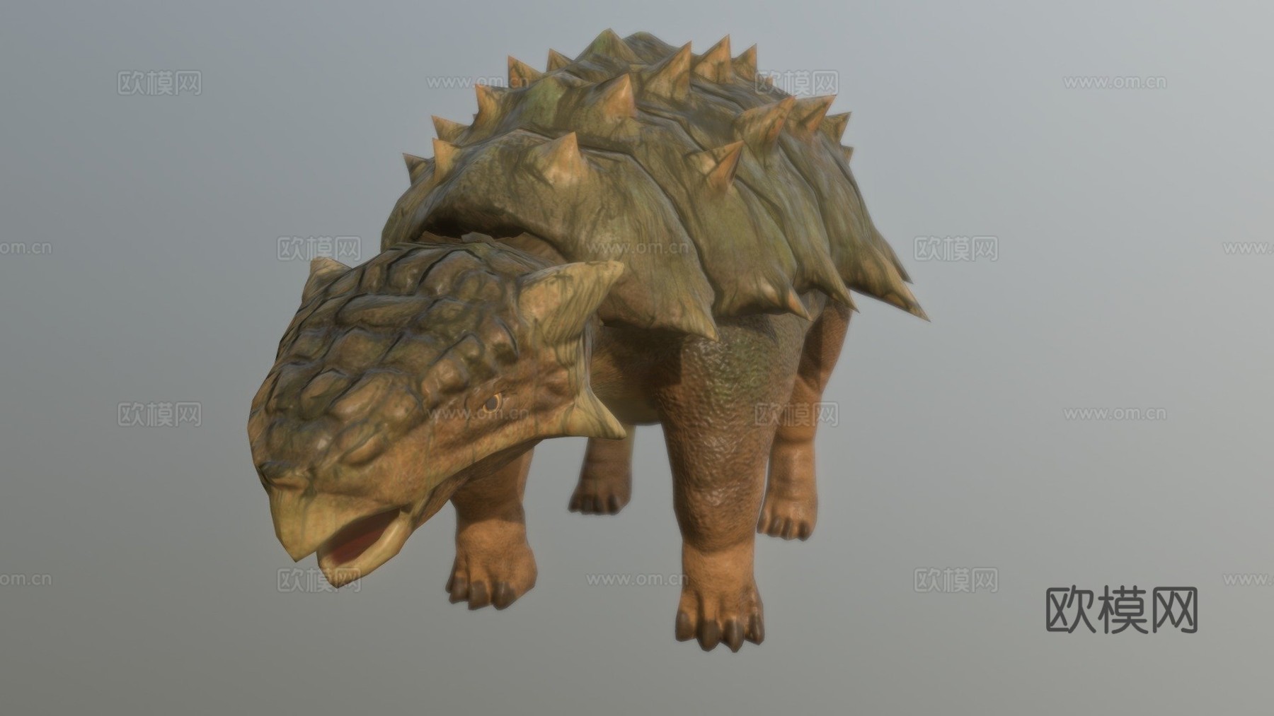 恐龙-甲龙3d模型