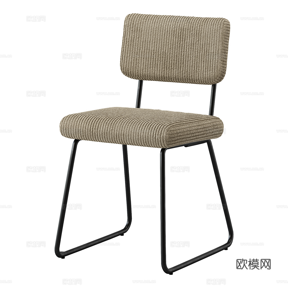 现代简约单人沙发 单人沙发 简约沙发 休闲沙发 客厅沙发3d模型