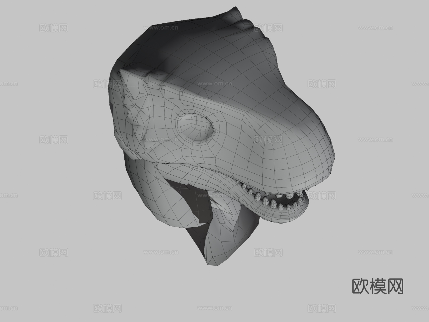 小霸王龙3d模型