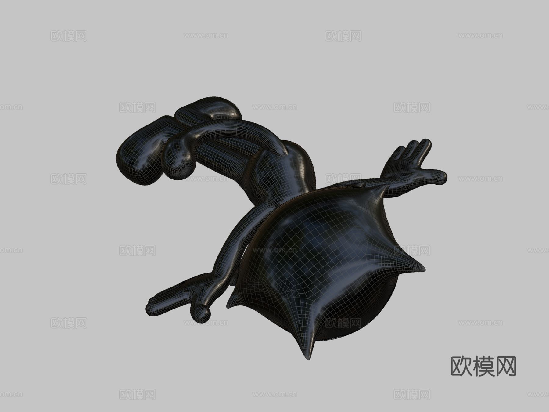 菲力克斯猫3d模型