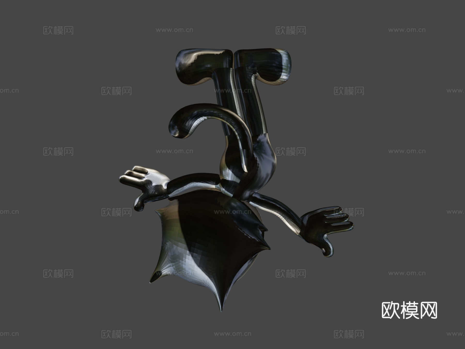菲力克斯猫3d模型