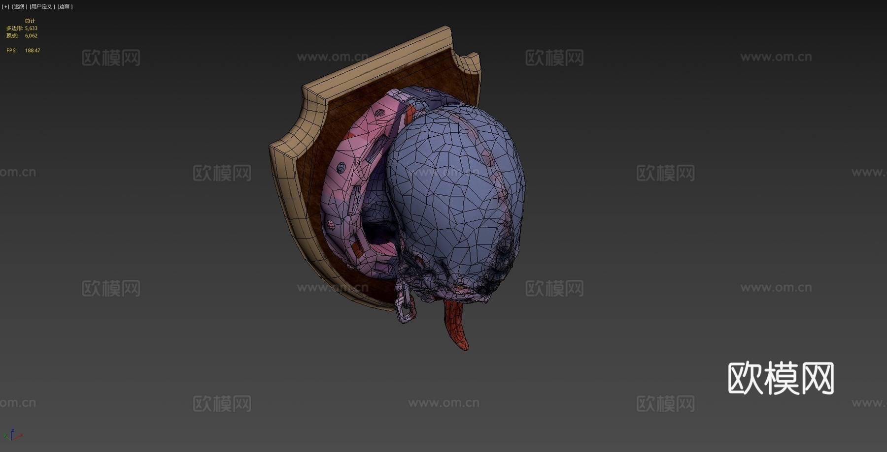 狩猎战利品3d模型