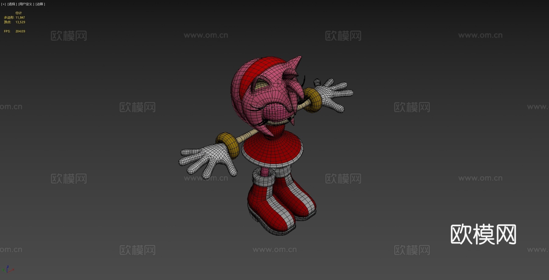 艾米·罗斯3d模型