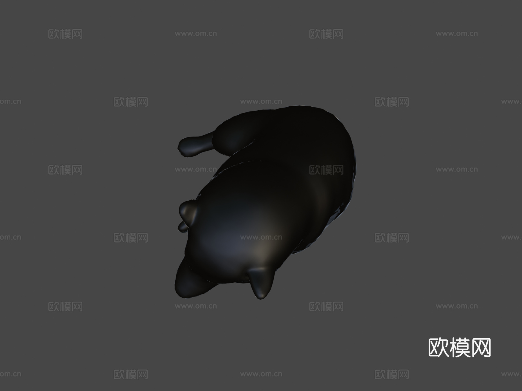 奇姆斯狗狗3d模型
