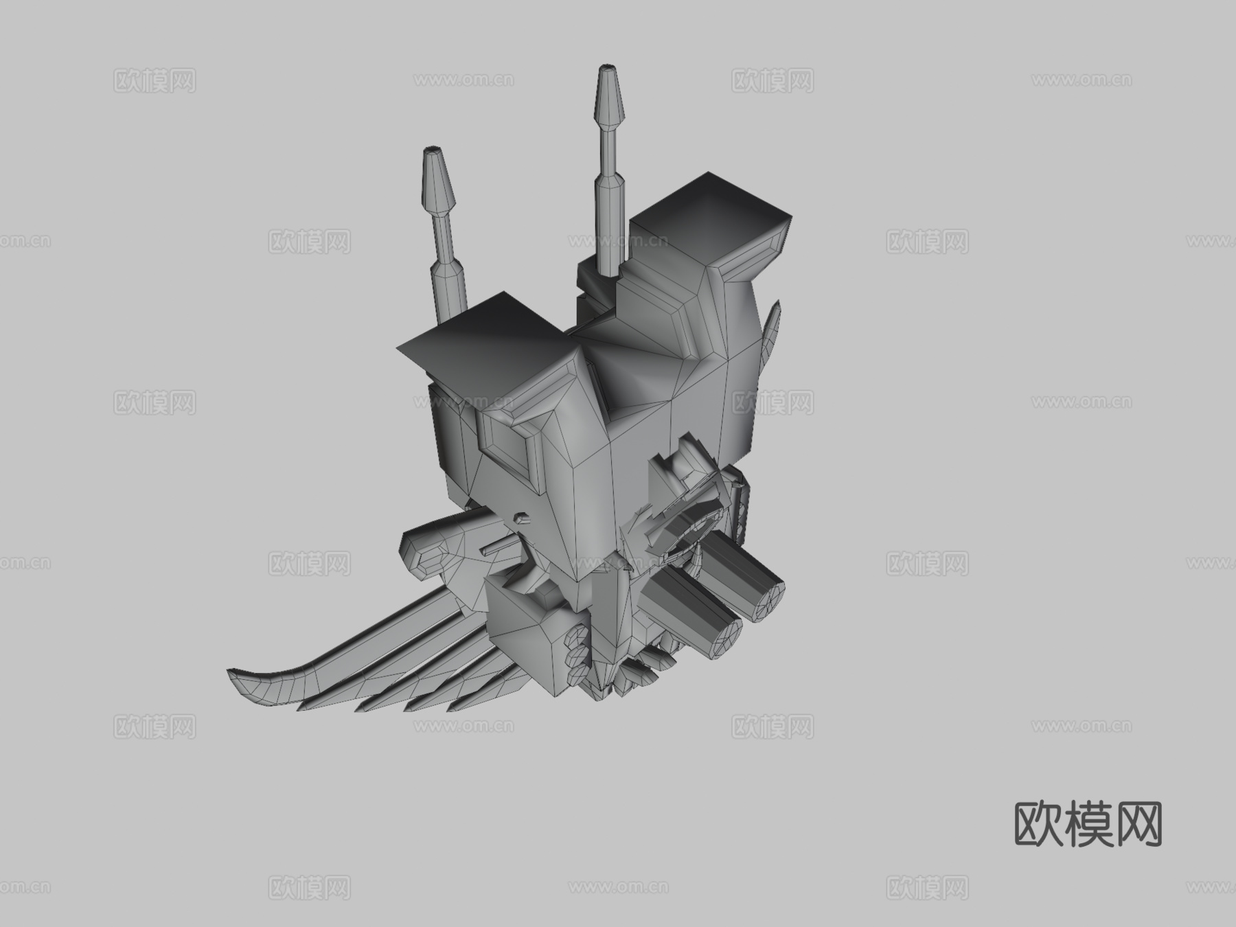 变形金刚地球战争掠兽王3d模型