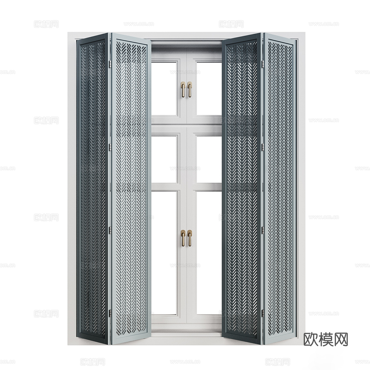 百叶窗3d模型