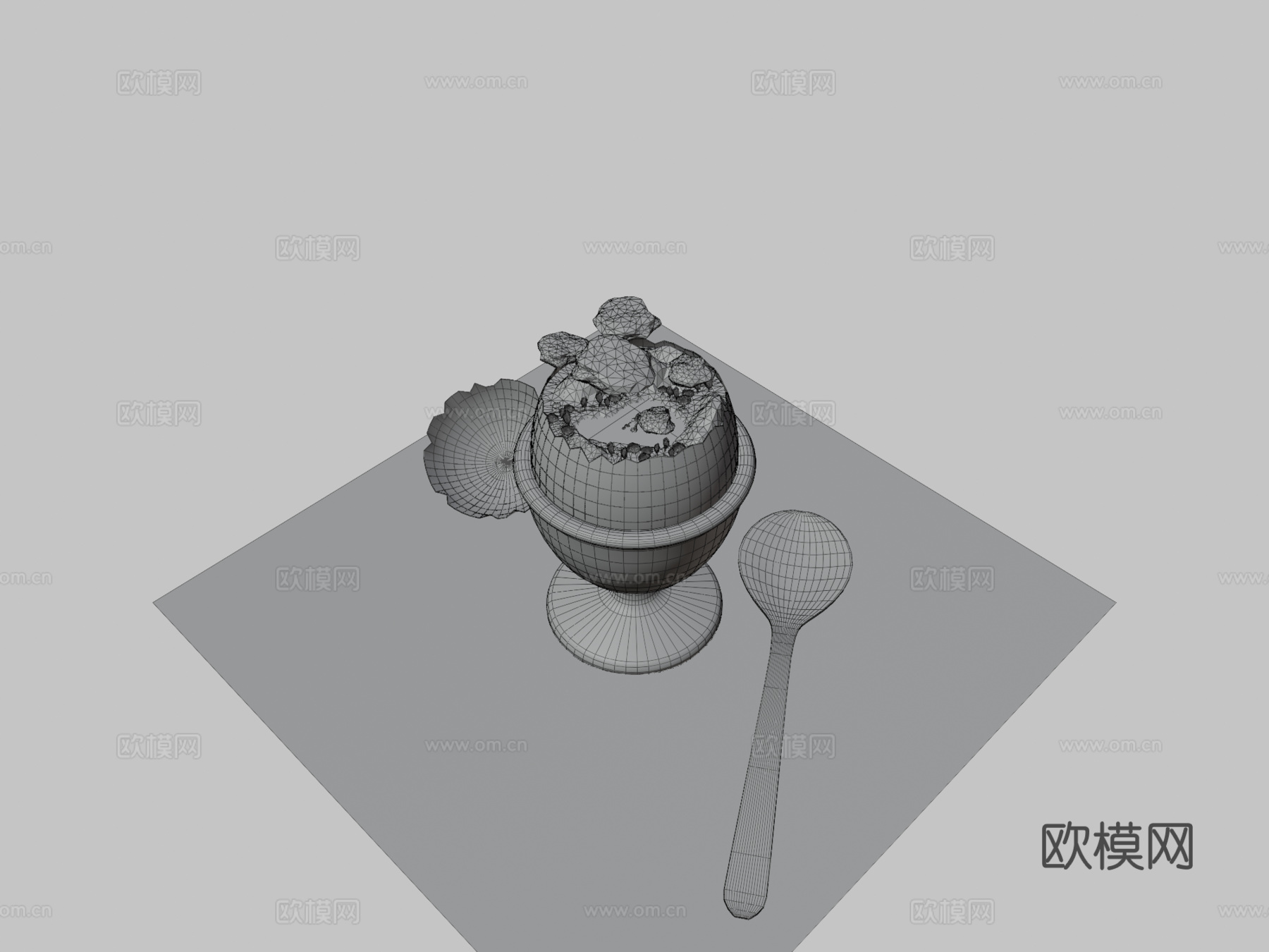 吃个蛋，发现新世界3d模型
