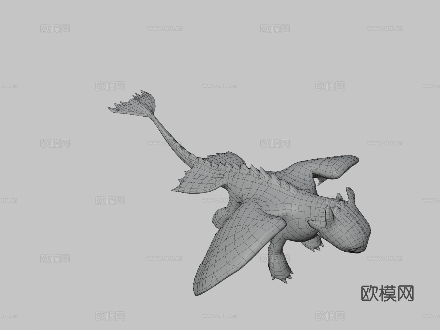 夜煞龙3d模型