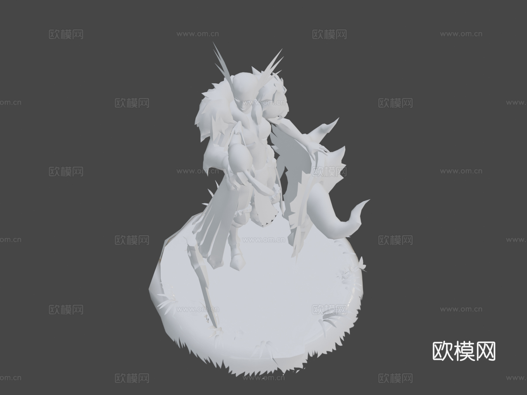 Riot比赛-野兽猎手蕾欧娜-迈克尔·塔沃特3d模型