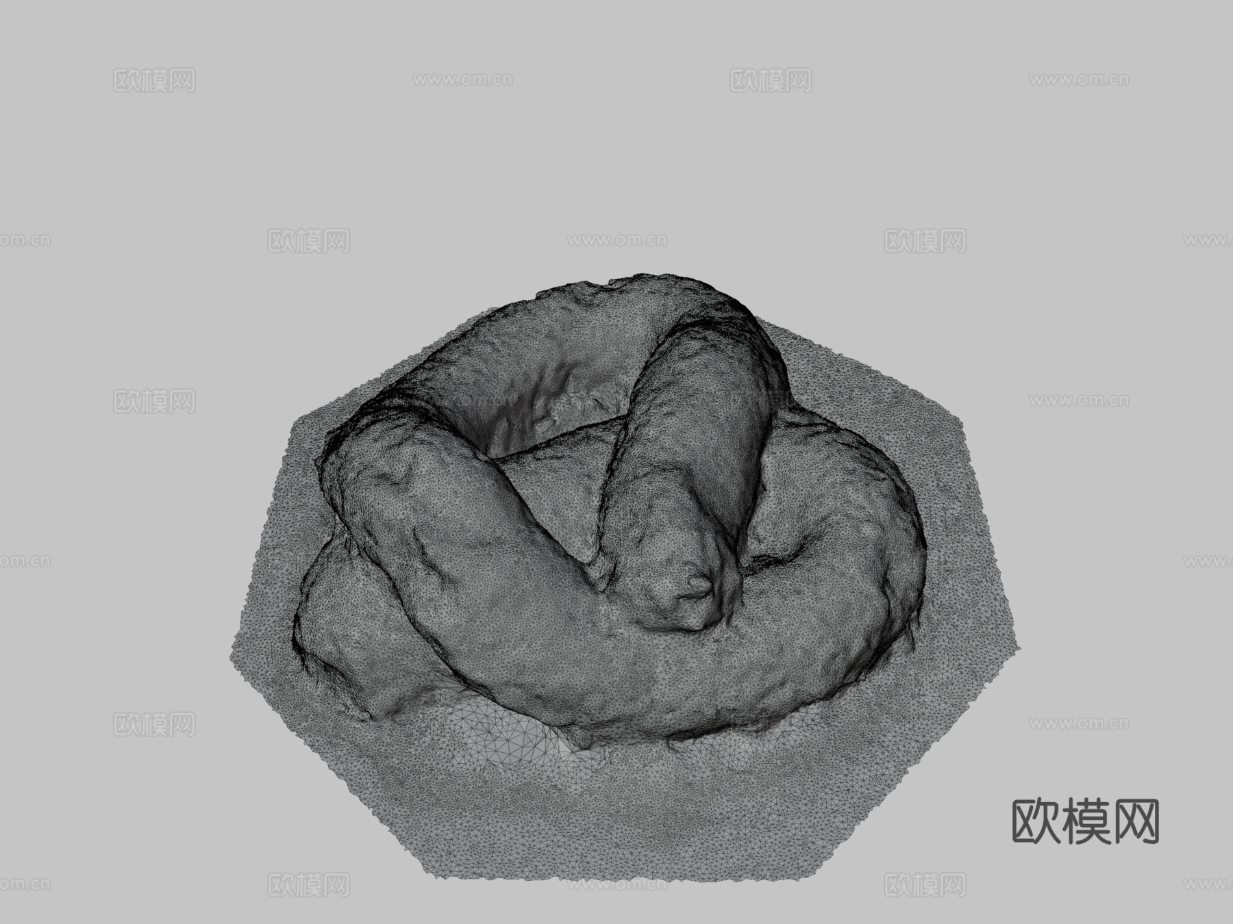 假狗屎恶作剧3d模型