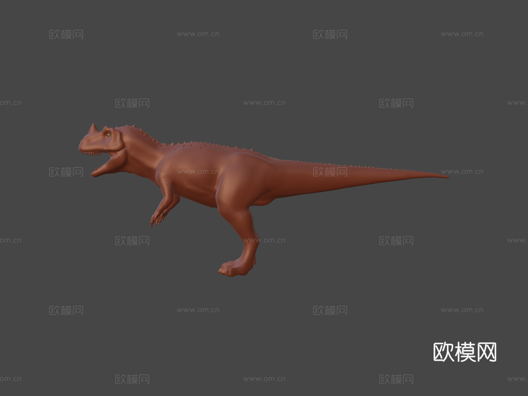 侏罗纪公园3-角鼻龙3d模型