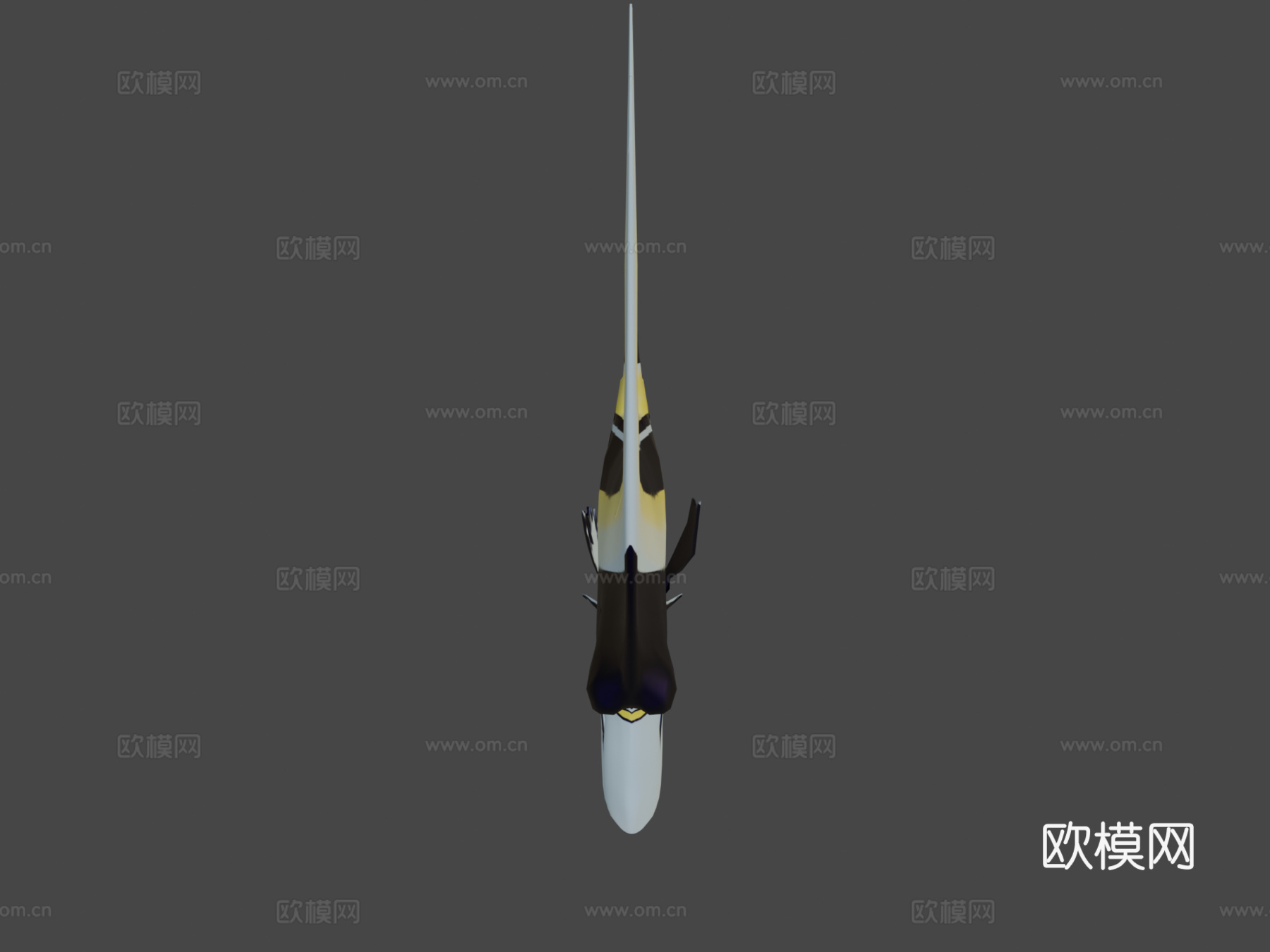 小丑鱼吉尔3D模型3d模型