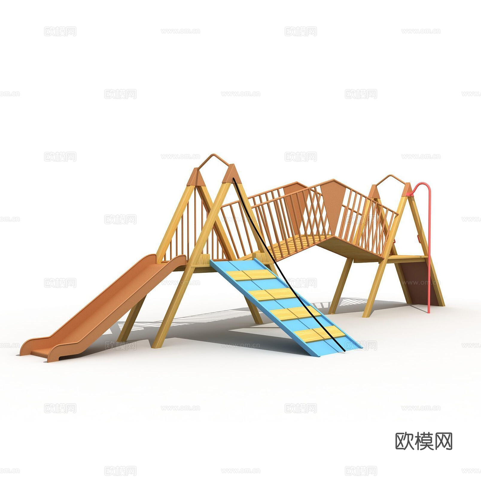 儿童游乐设备3d模型