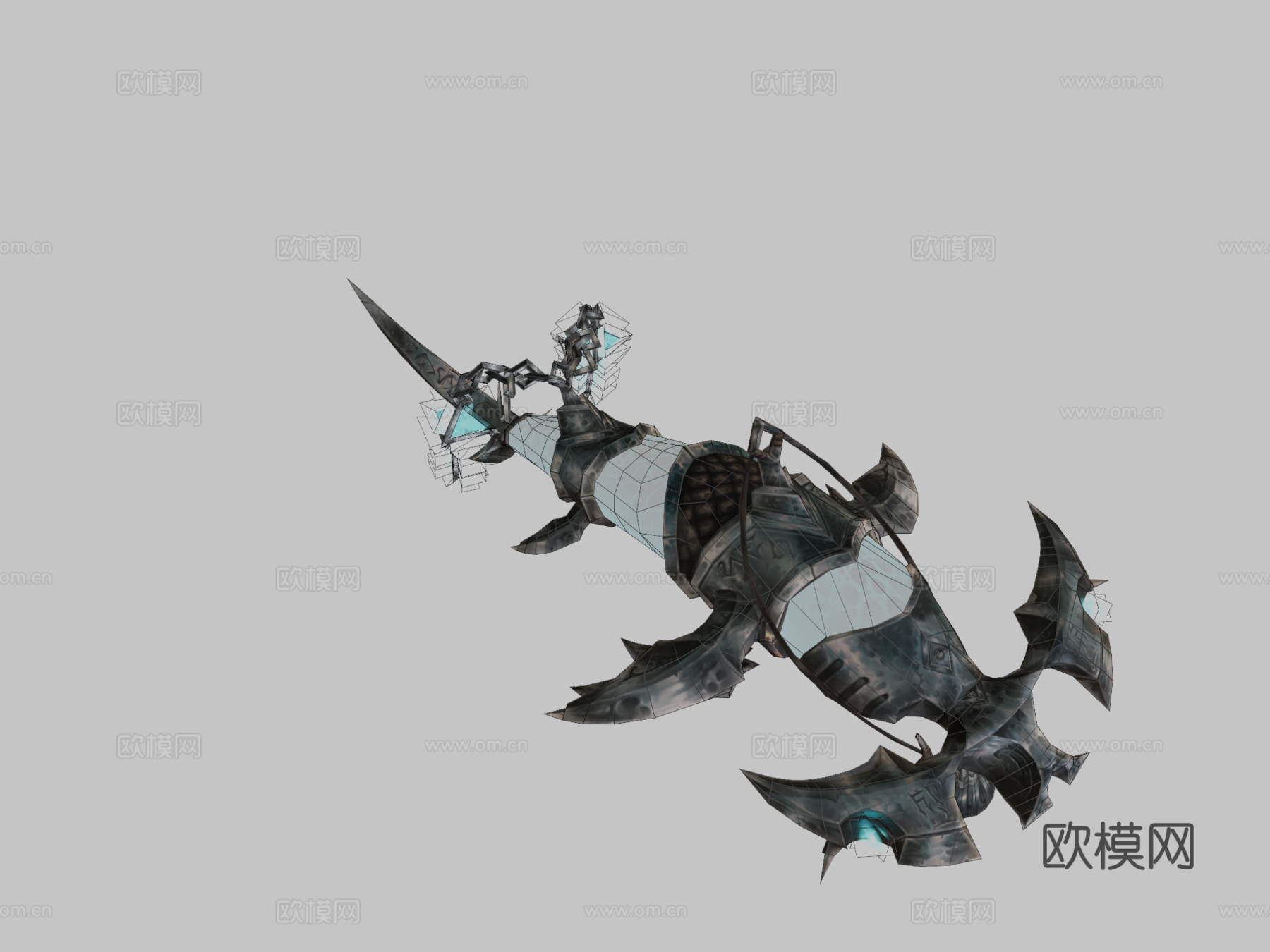 嗜魂之口魔口3d模型