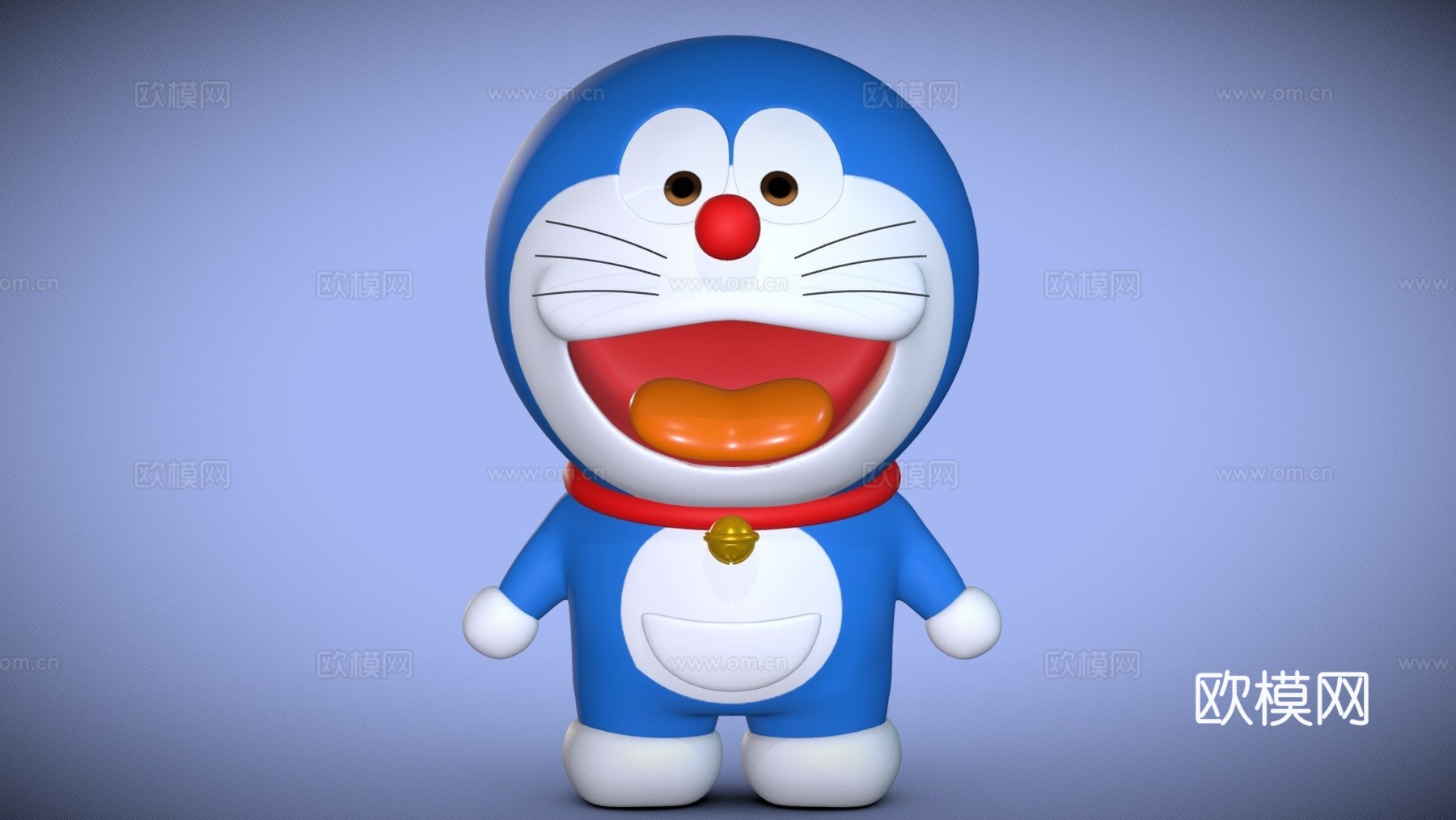 哆啦A梦3d模型