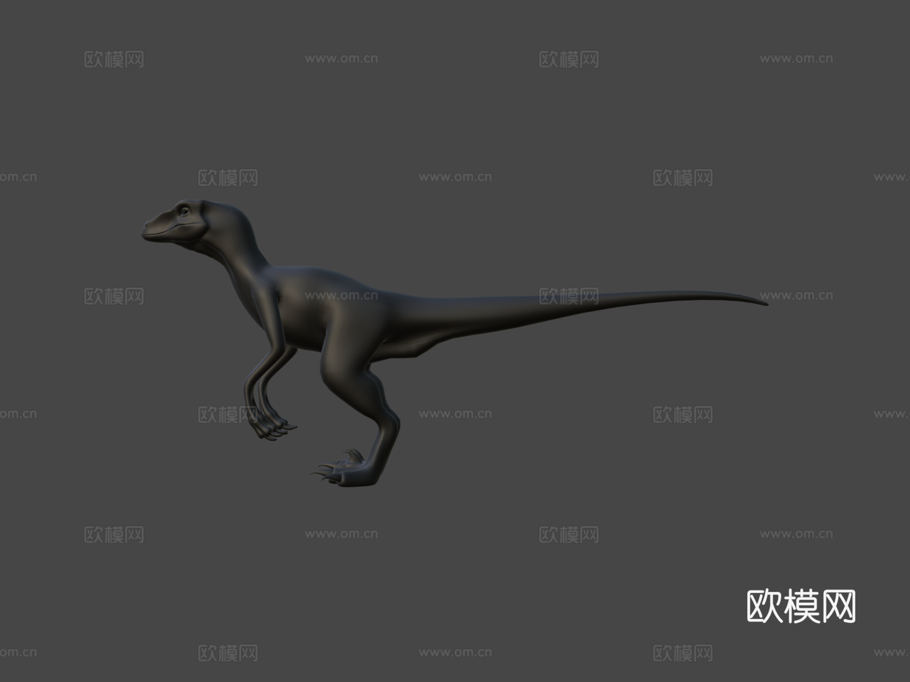 侏罗纪公园迅猛龙3d模型