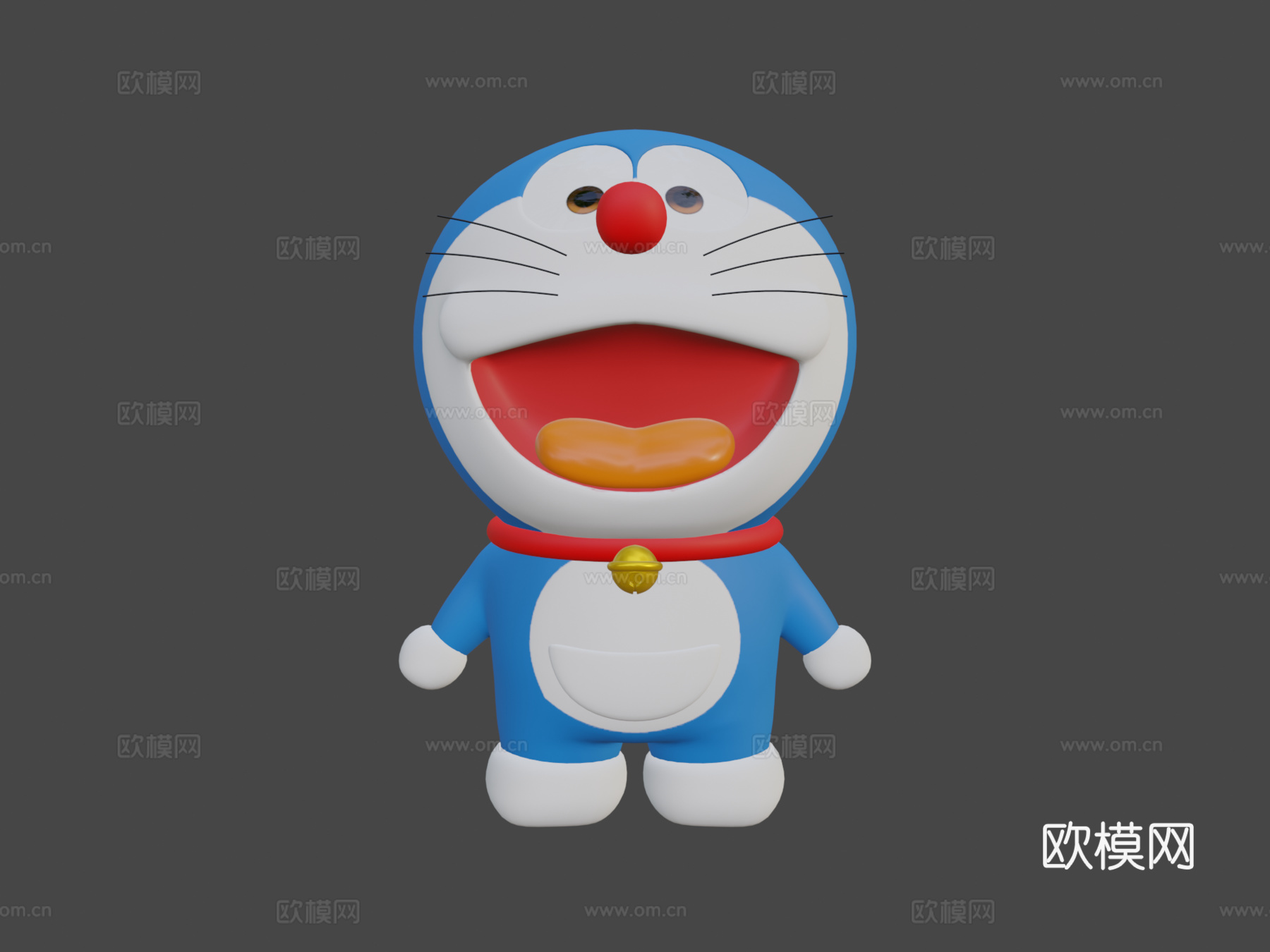 哆啦A梦3d模型