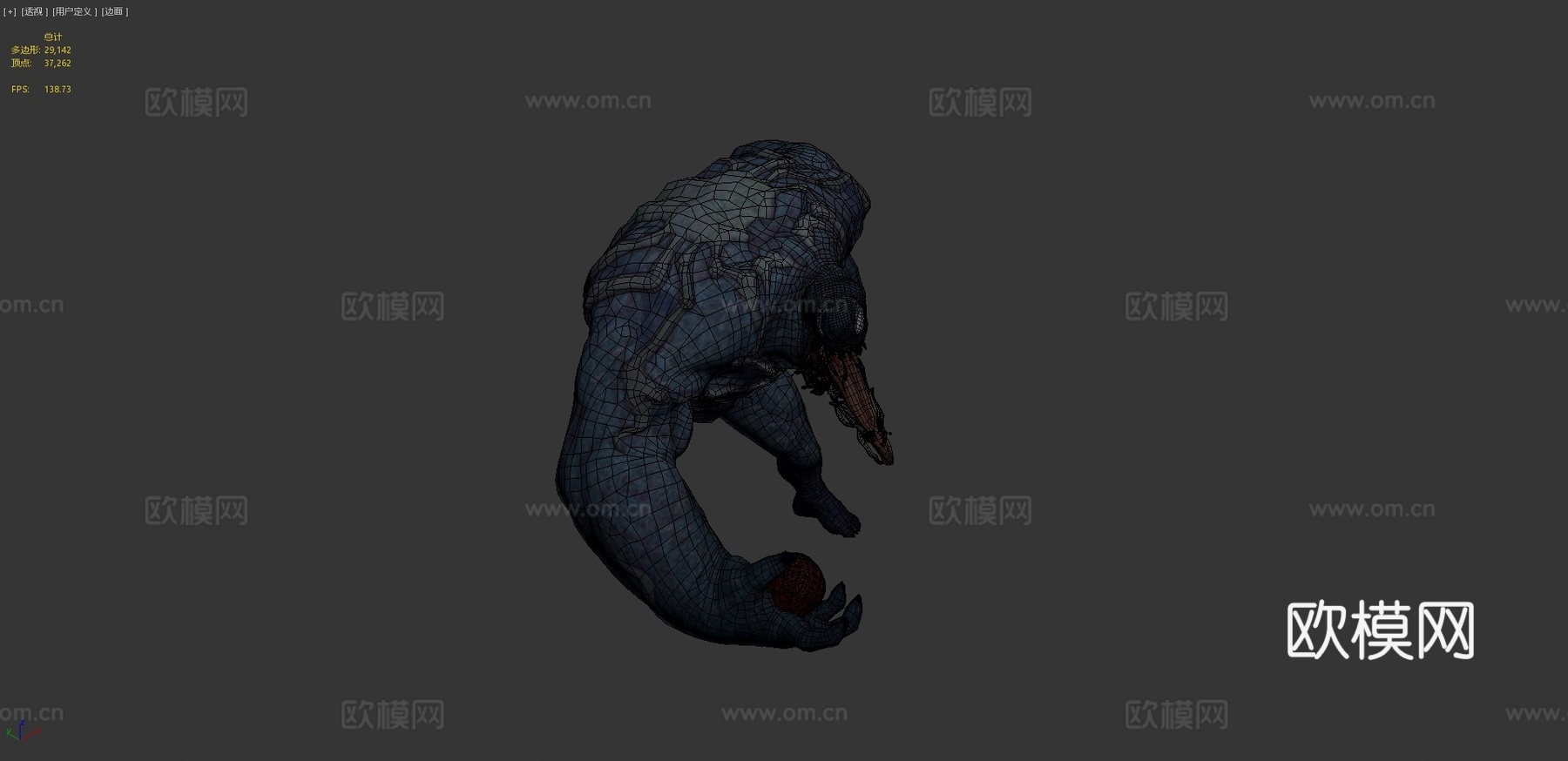 毒液3d模型
