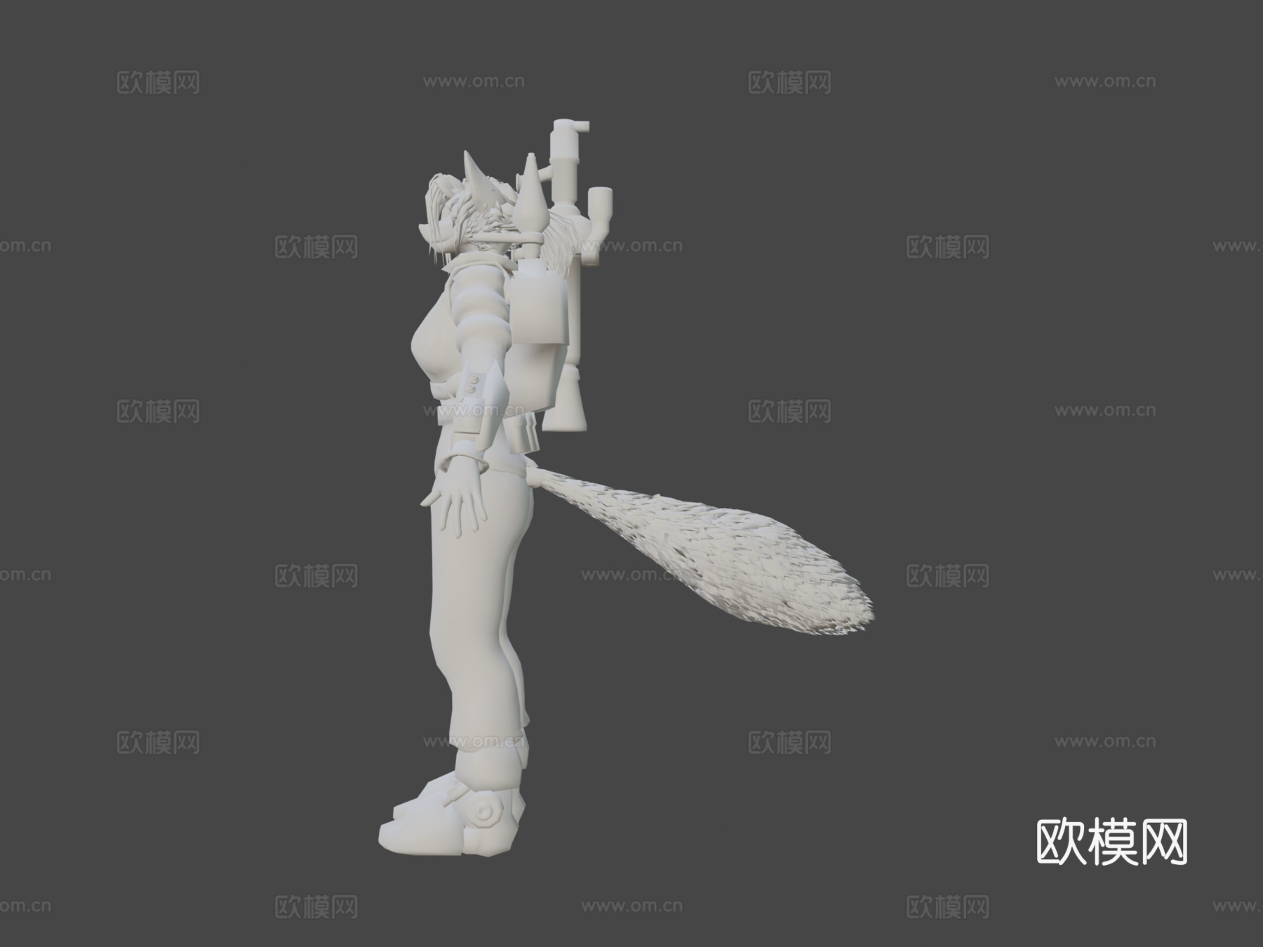 战争机器制作的燕西瓦夫3d模型