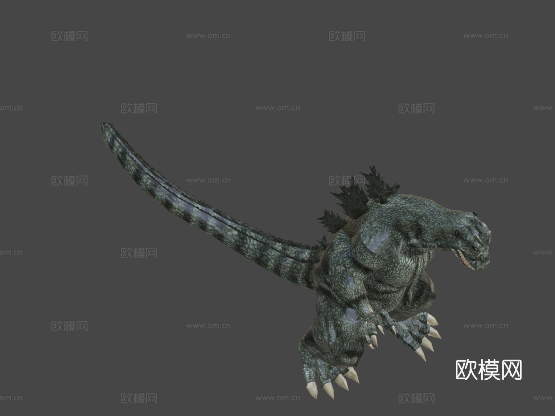 版哥斯拉3d模型