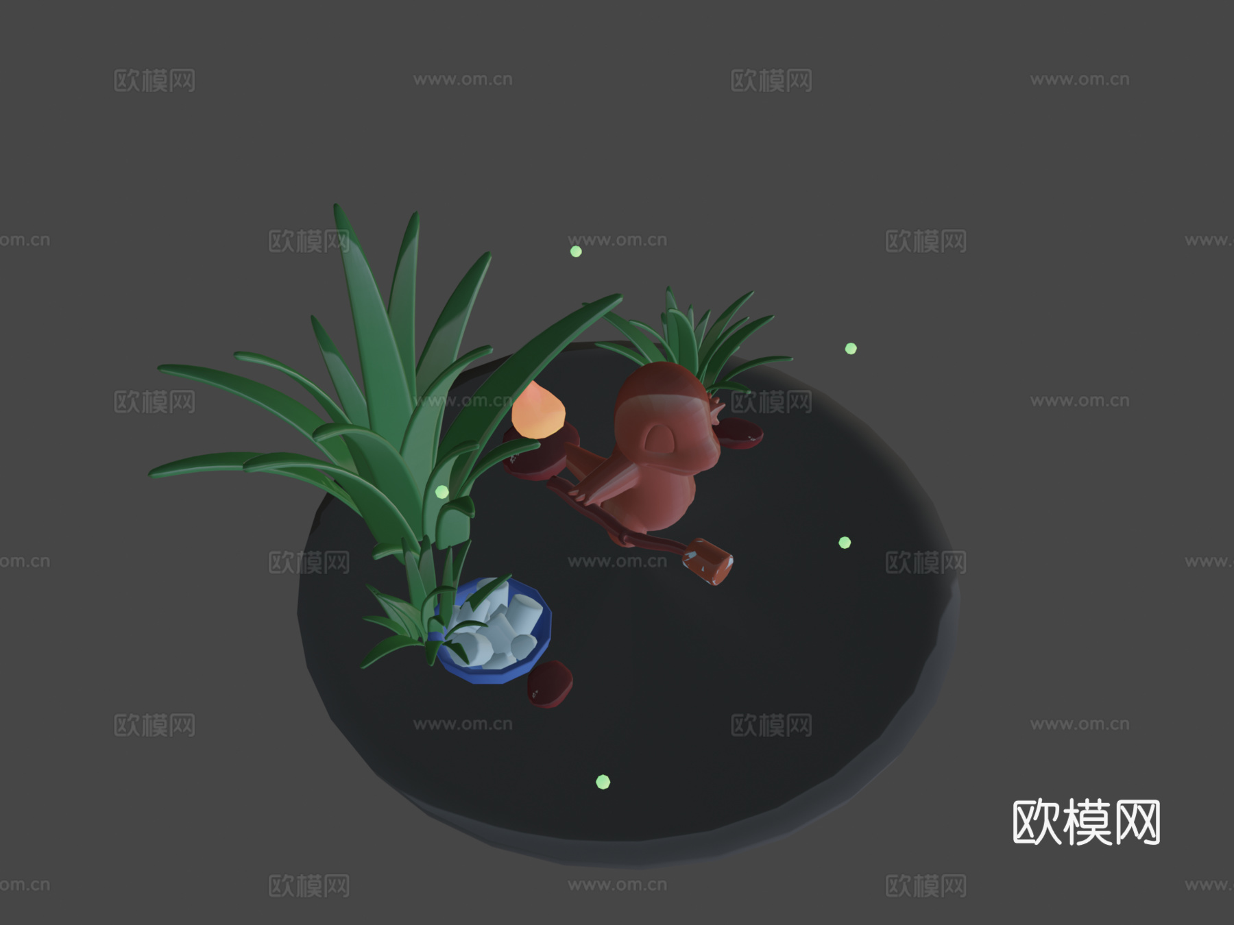小火龙3d模型
