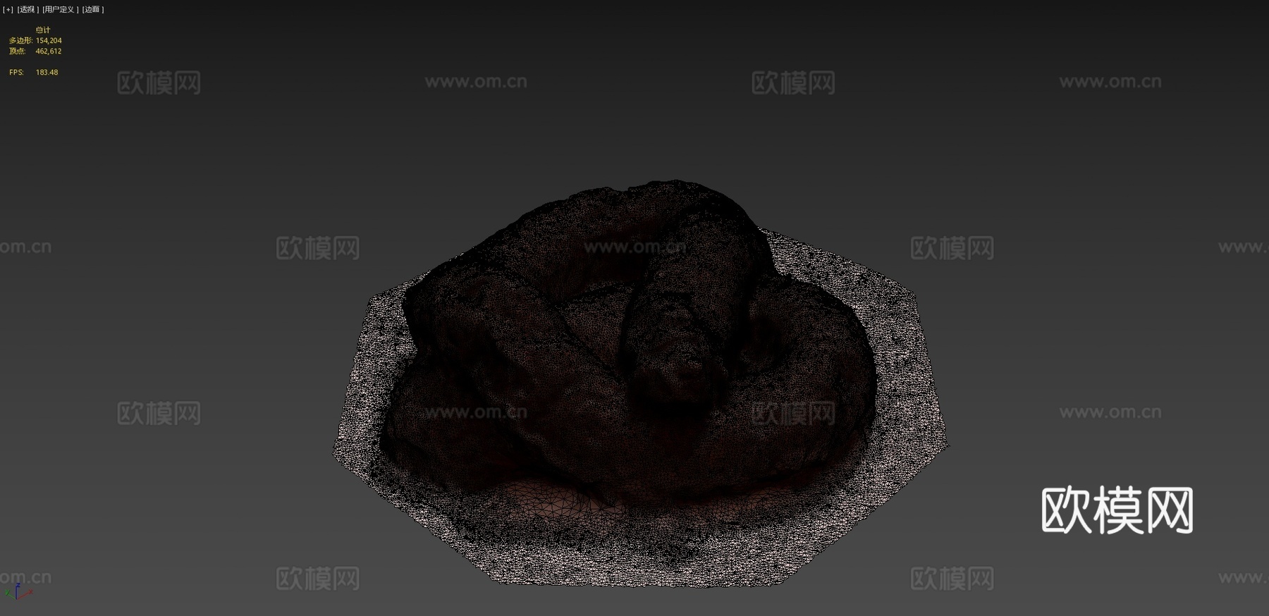 假狗屎恶作剧3d模型