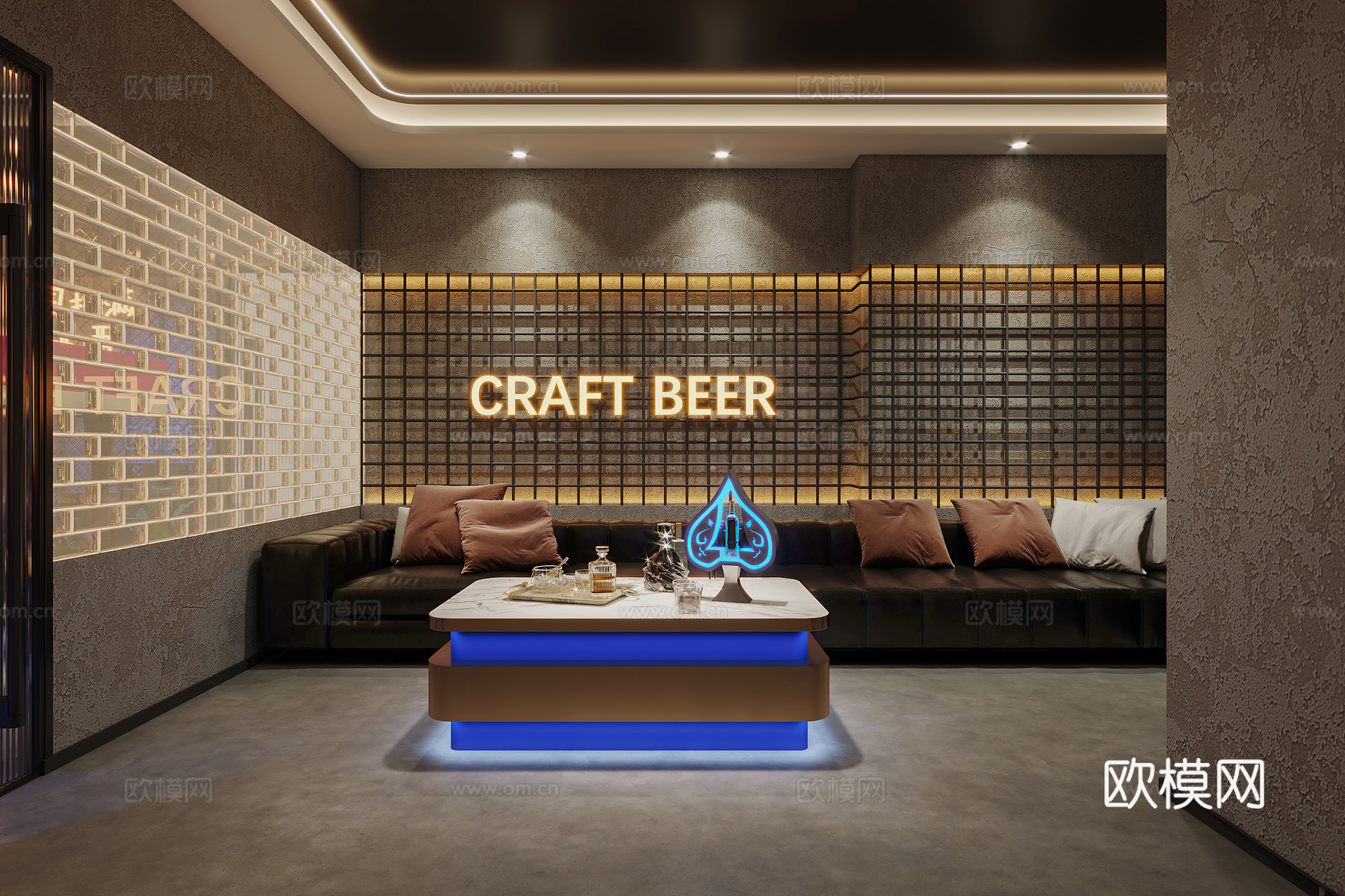 工业 露营餐厅3d模型