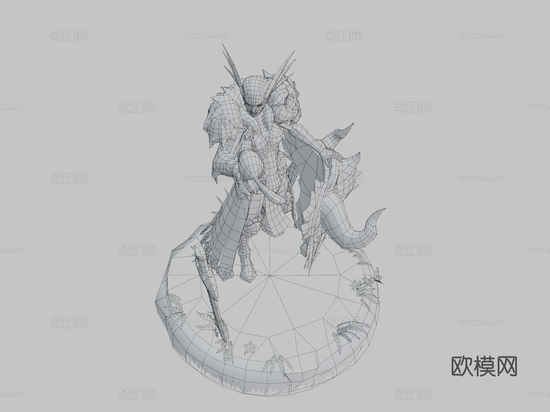Riot比赛-野兽猎手蕾欧娜-迈克尔·塔沃特3d模型