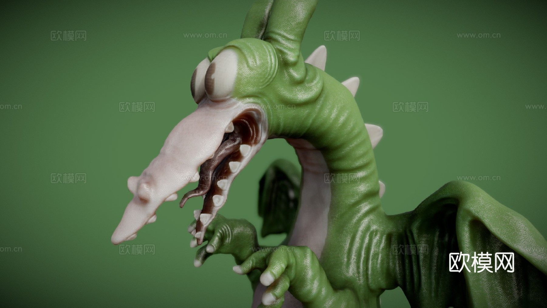 卡通龙3d模型