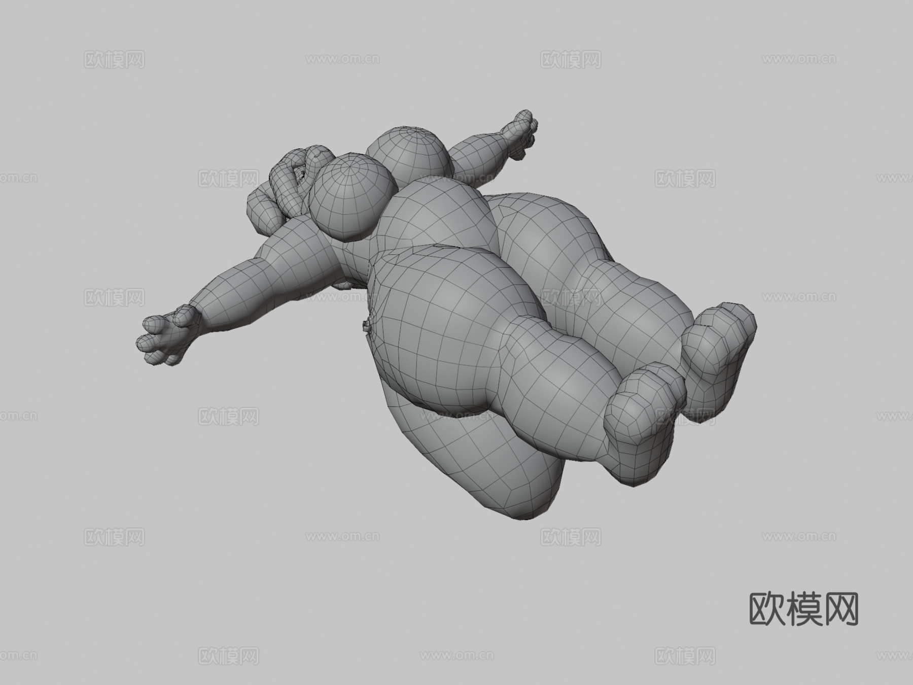 泳池浮漂狗狗3d模型