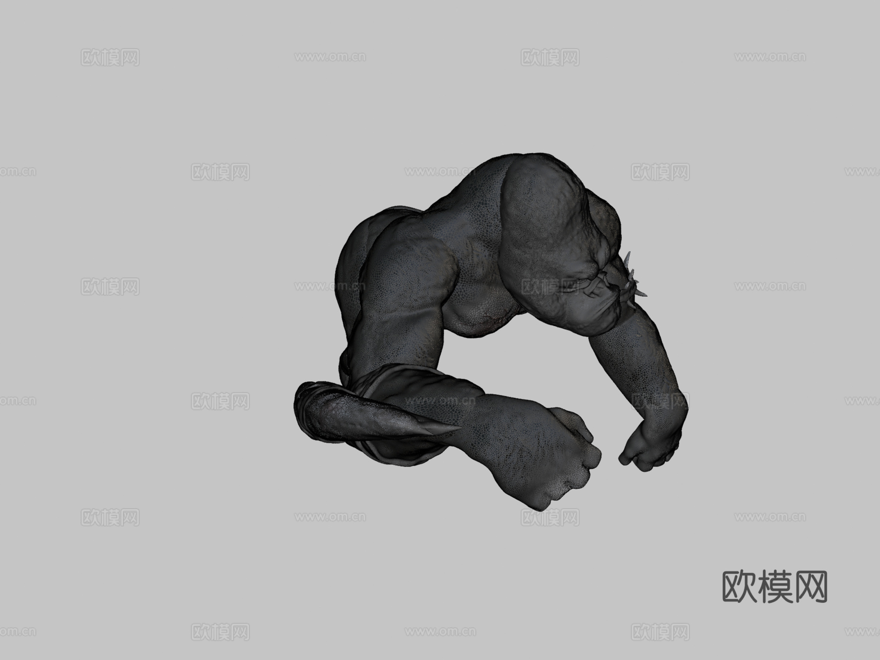金刚3d模型
