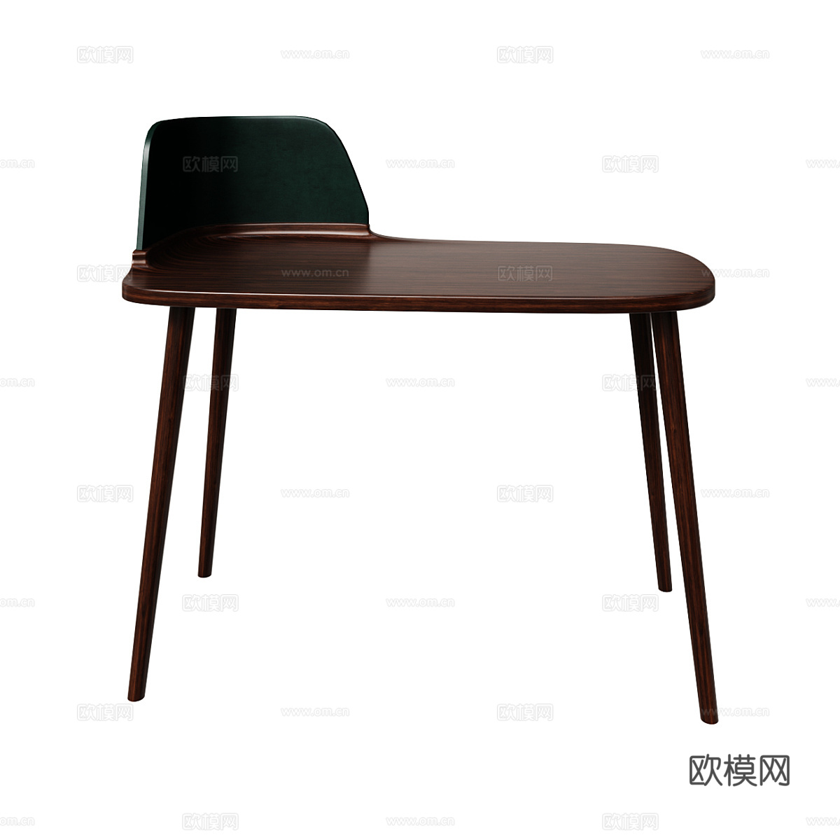 美式简约梳妆台3d模型