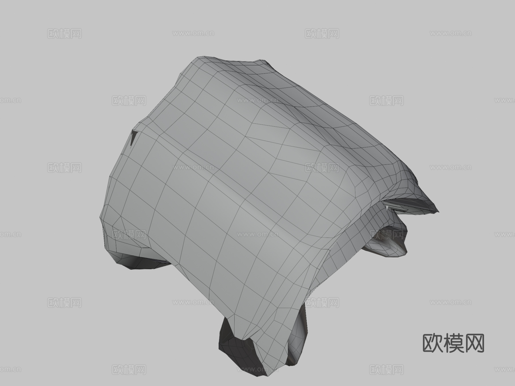 斑马鲨♂3d模型
