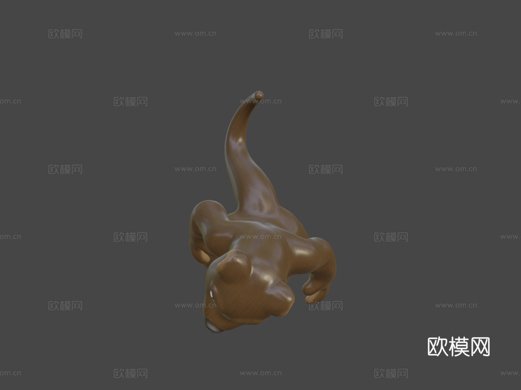 水獭3d模型