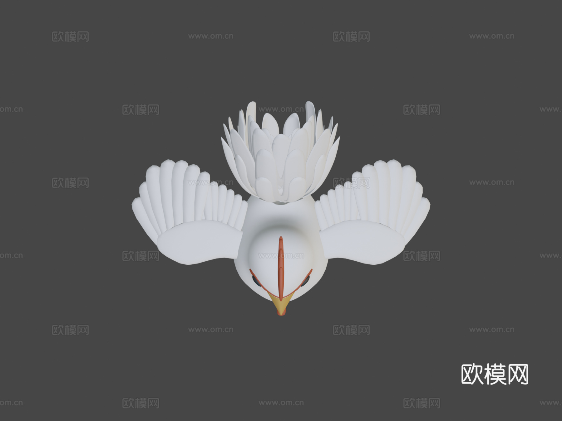 邦基小鸡3d模型