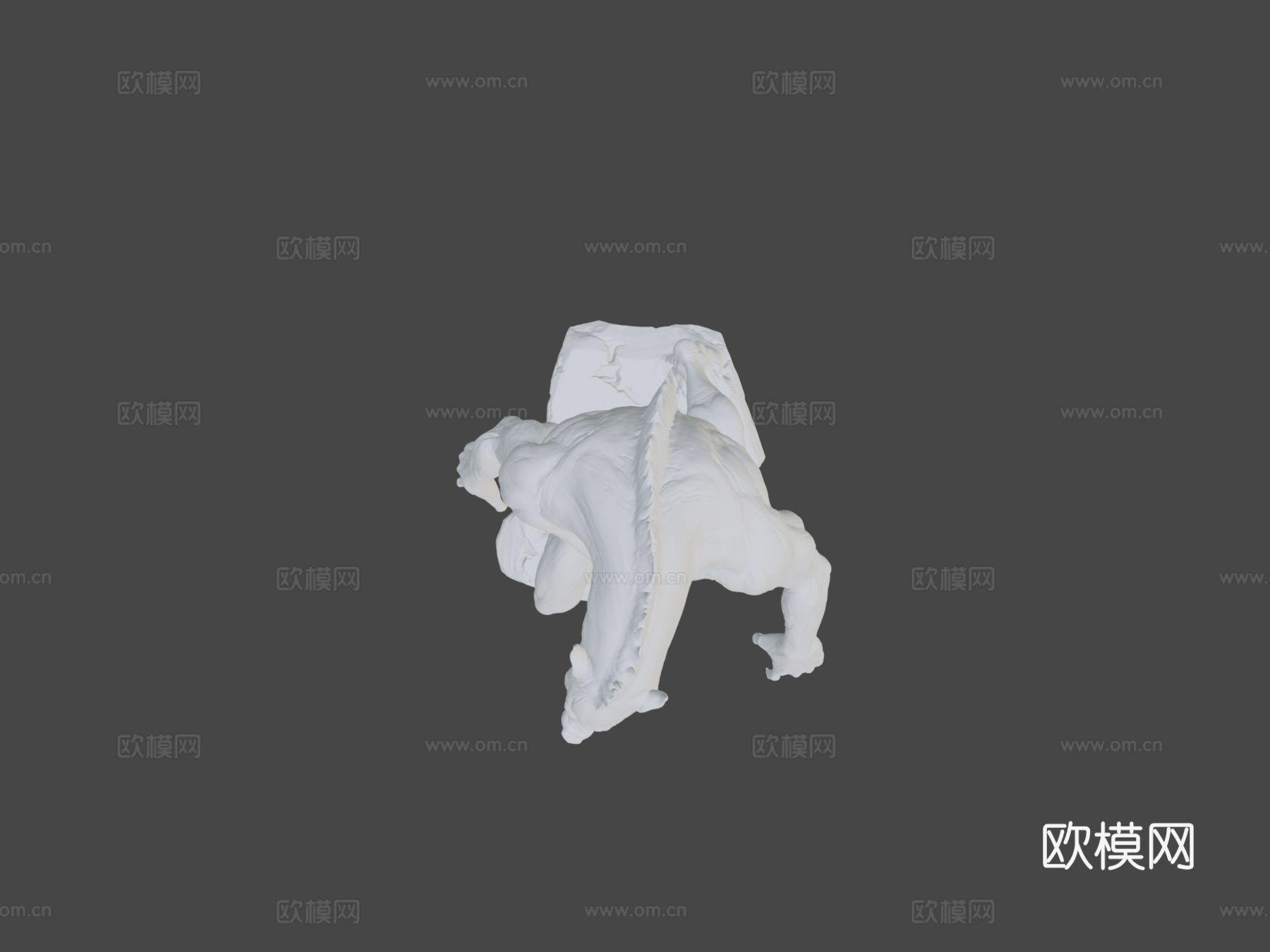 狼人姿势3D打印模型3d模型