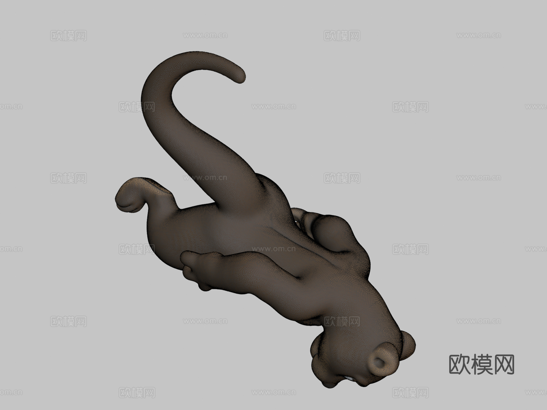 水獭3d模型