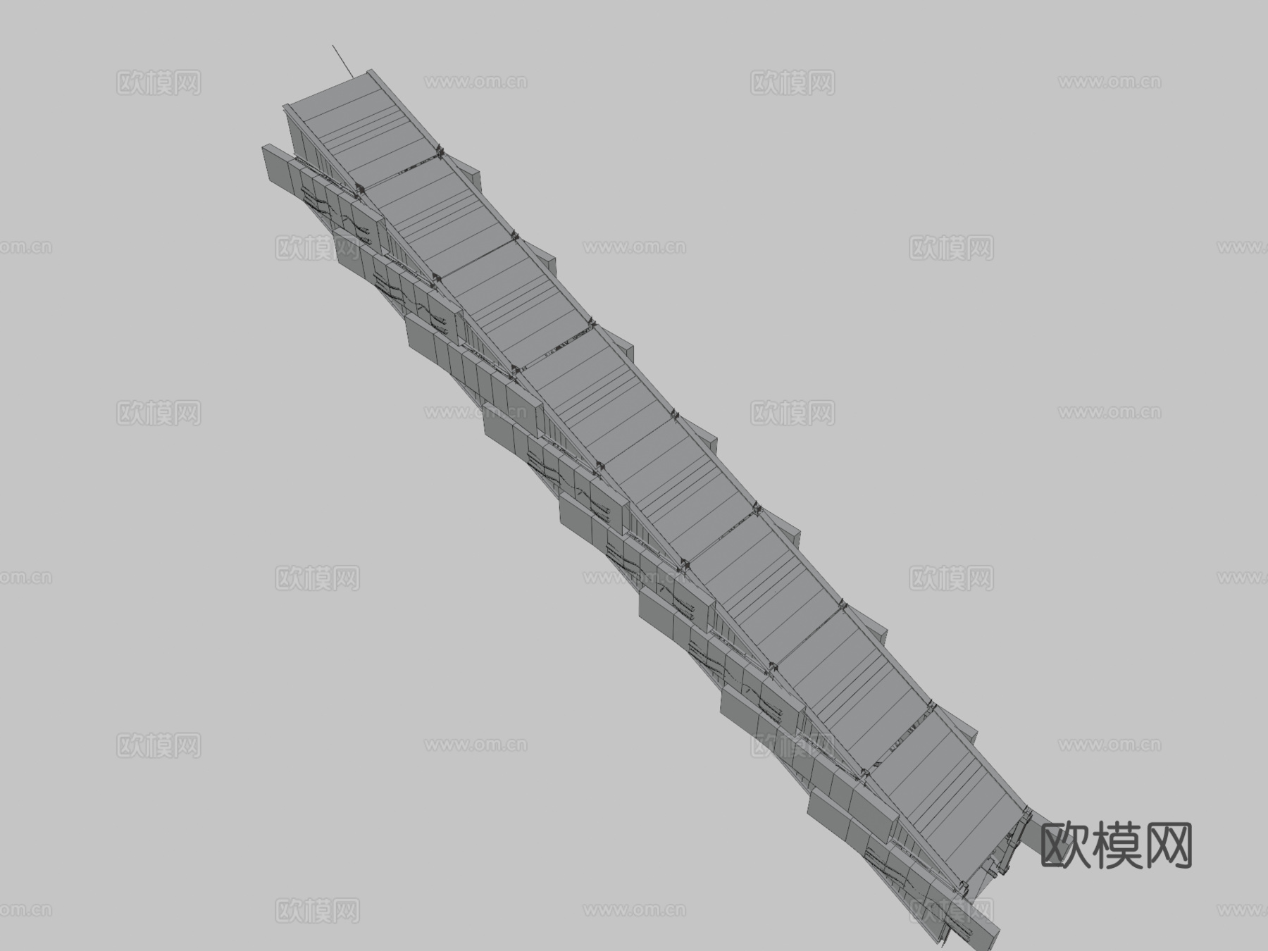波比游乐时光3隧道3d模型