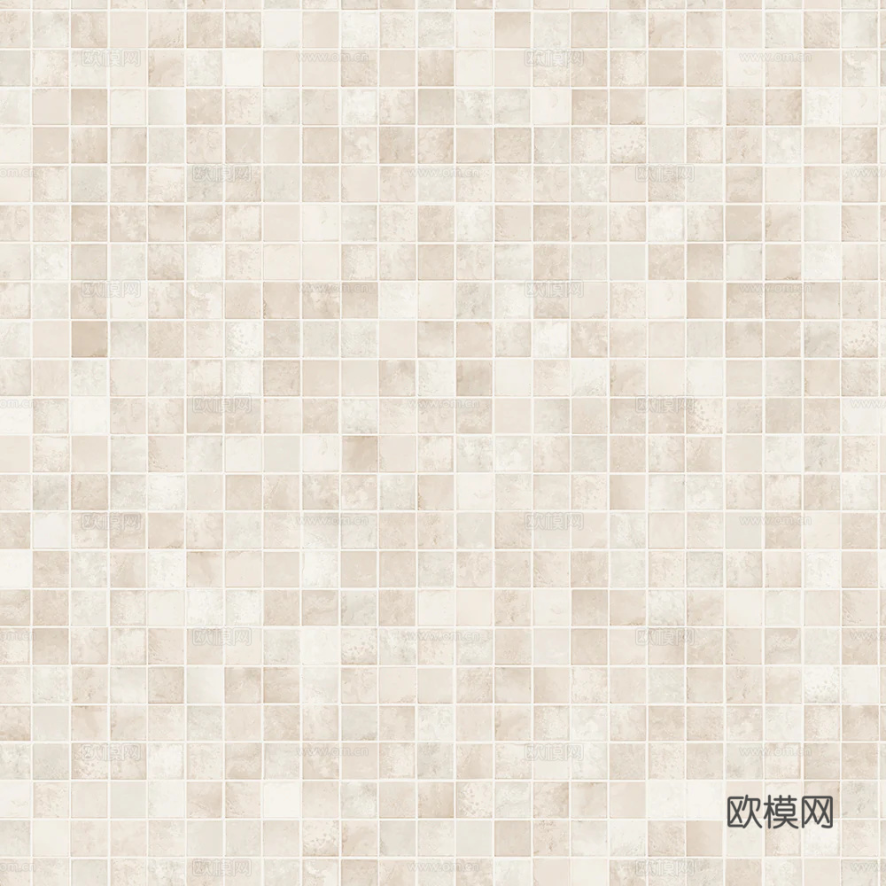 白色瓷砖 马赛克 地砖 墙砖 无缝贴图