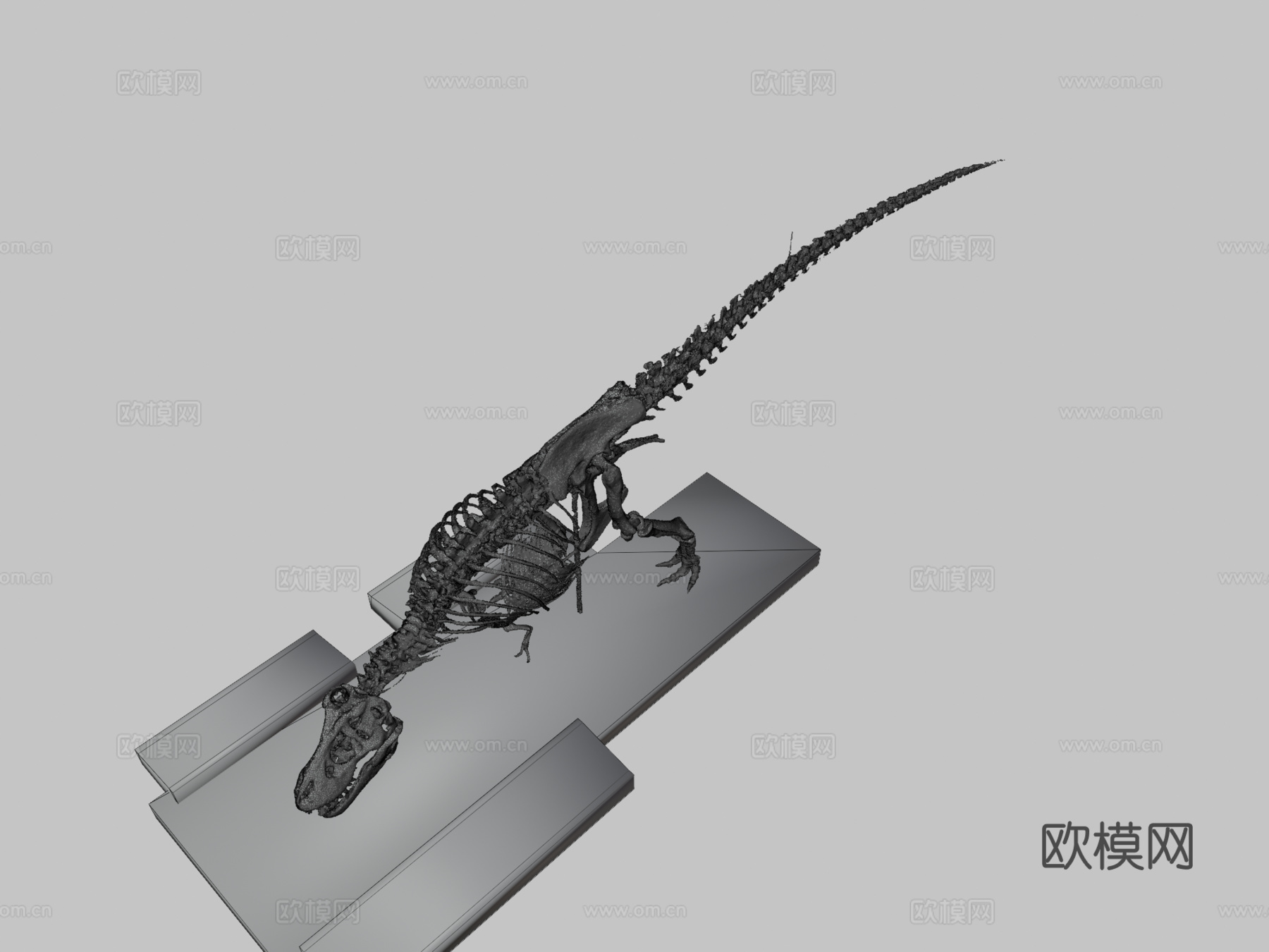暴龙特里克3d模型