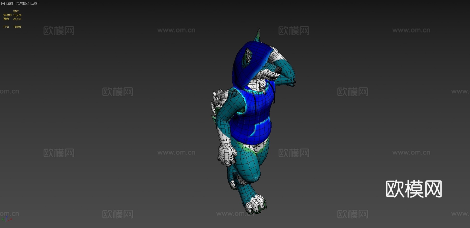 托基VRChat虚拟形象3d模型