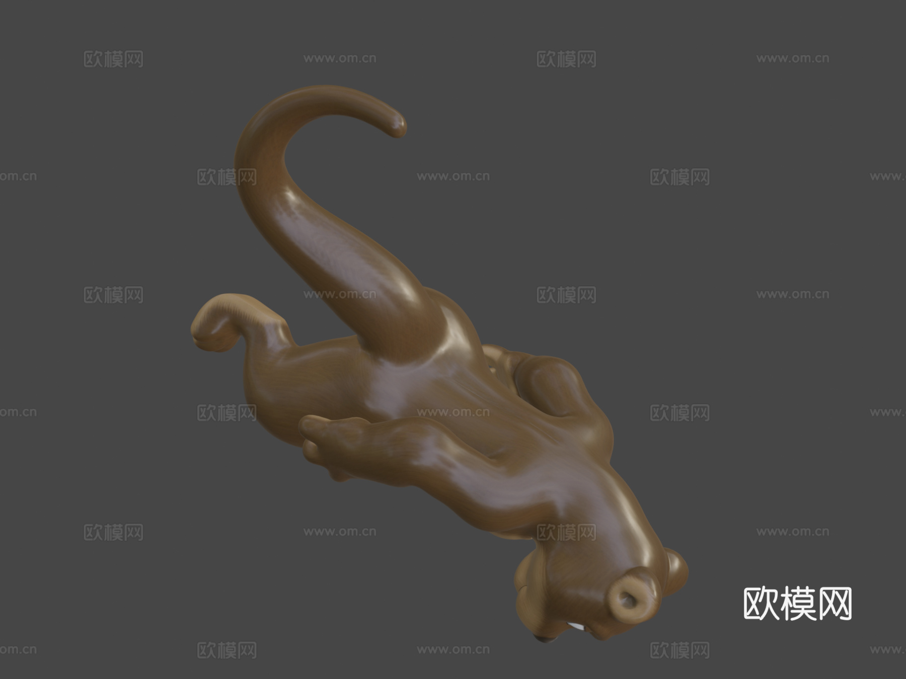 水獭3d模型