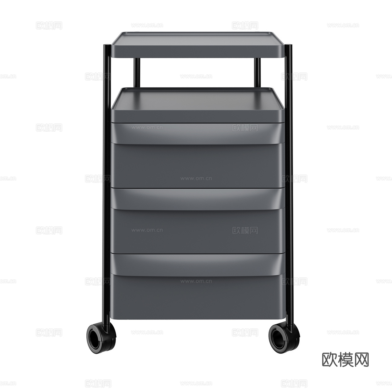 Pedrali 现代文具柜 办公柜 办公抽屉柜 储物柜3d模型