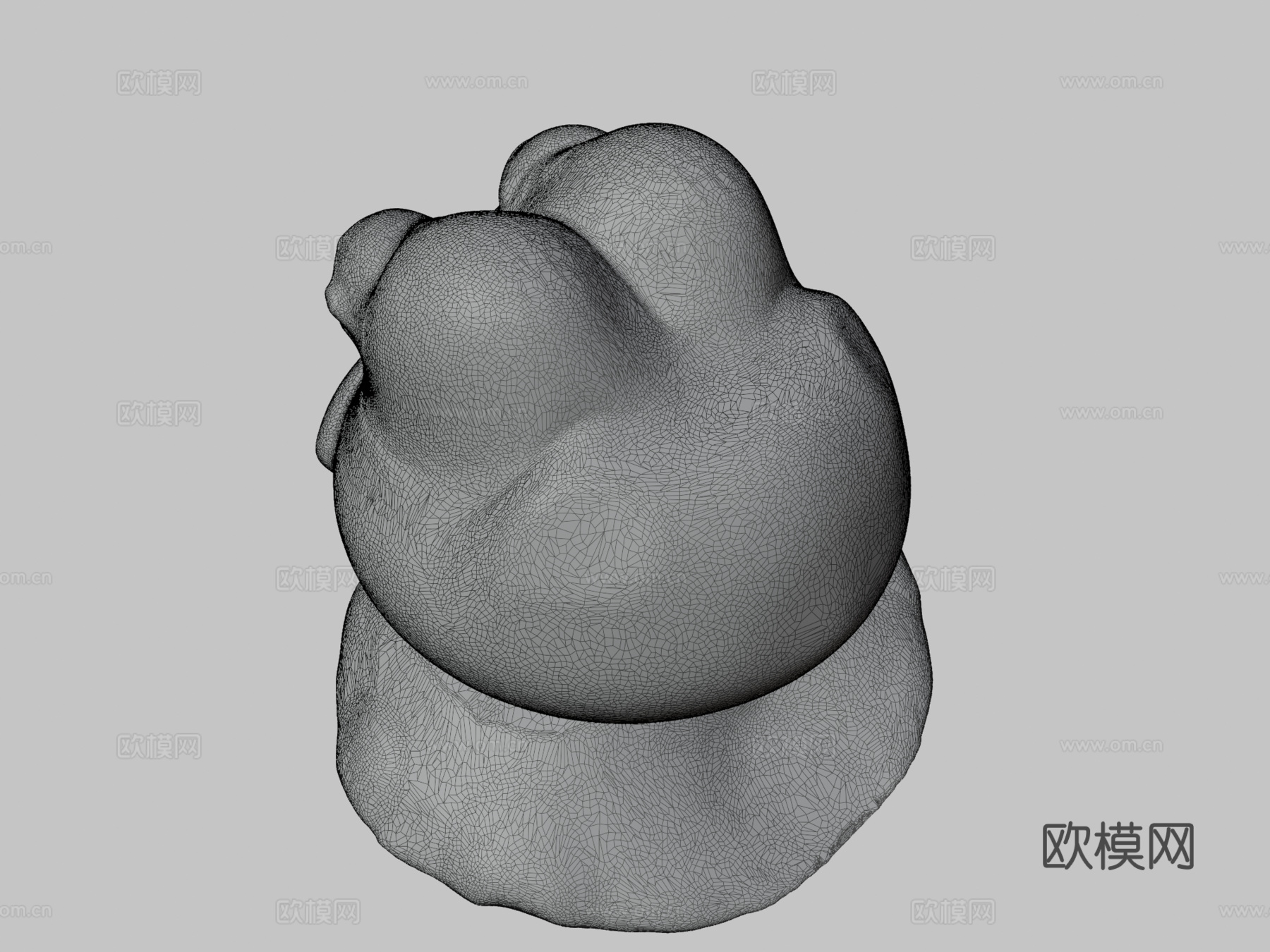 梗机器3d模型