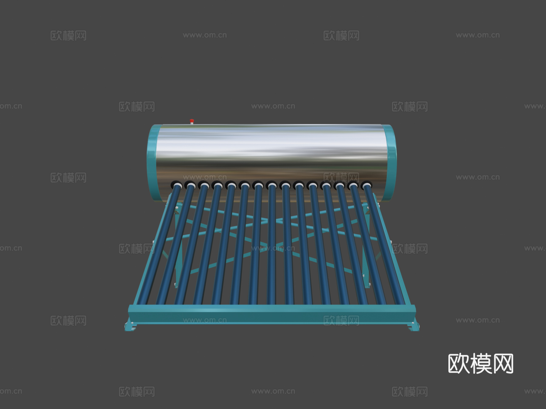 太阳能热水器-阿尼尔3d模型