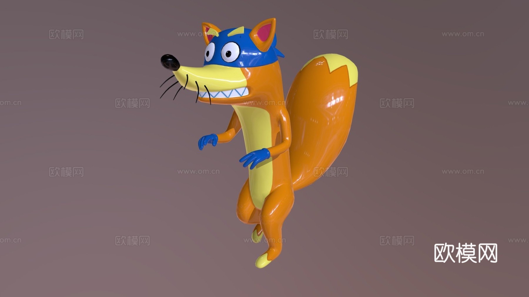 狐狸斯威珀3d模型