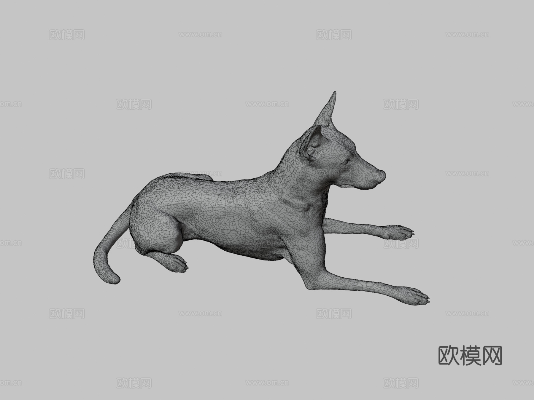 D模型K-9犬3d模型