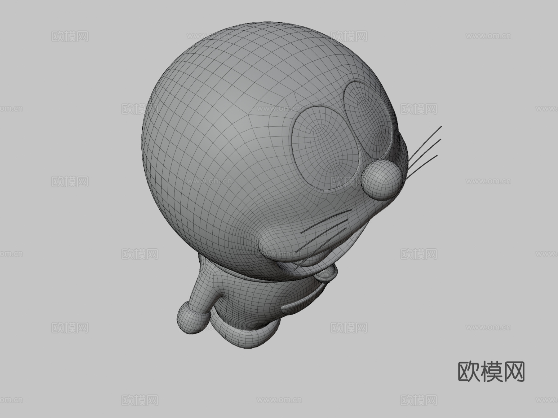 哆啦A梦3d模型